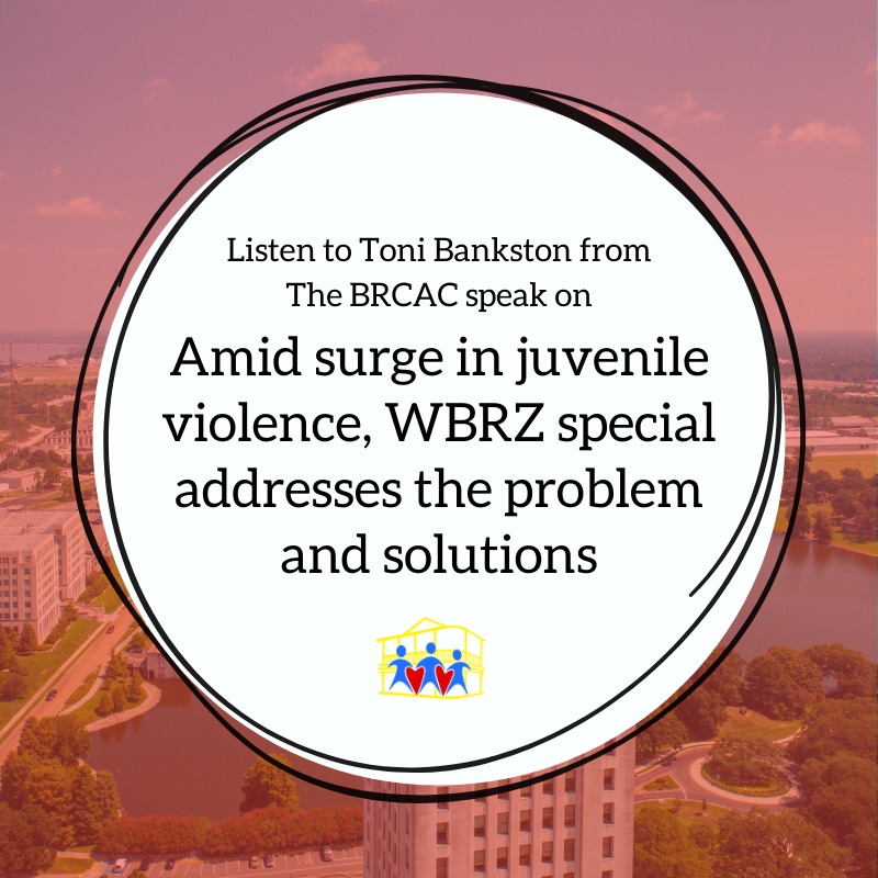 In The News: Amid surge in juvenile violence, WBRZ special addresses the problem and solutions